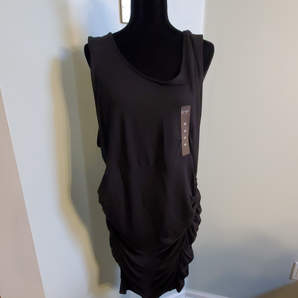NWT- Jessica Simpson Binx black slouch dress 2XL